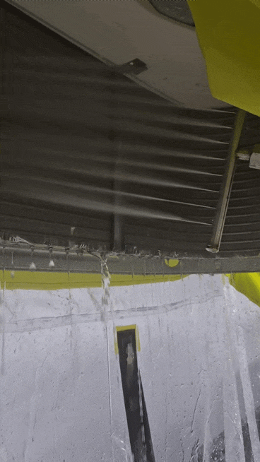 신규 노즐 시연 사진